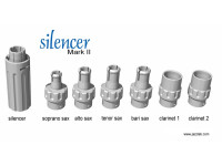 JazzLab silencer for clarinet and sax JazzLab silencer for clarinet and sax